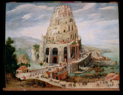 The Tower of Babel by Abel Grimmer or Grimer